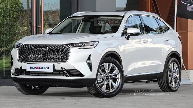 В сети появились изображения кросс-купе Haval H6x