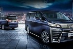 Минивэны Toyota Alphard и Vellfire получат отделку из золота