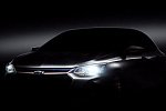 Chevrolet показала тизер нового бюджетного седана Onix