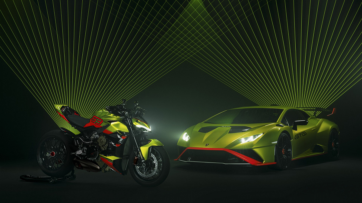 Спортбайк Ducati Streetfighter V4 Lamborghini распродан в течение нескольких часов