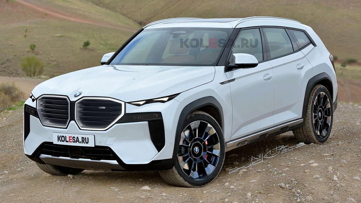 В интернете появились изображения нового кроссовера BMW X8
