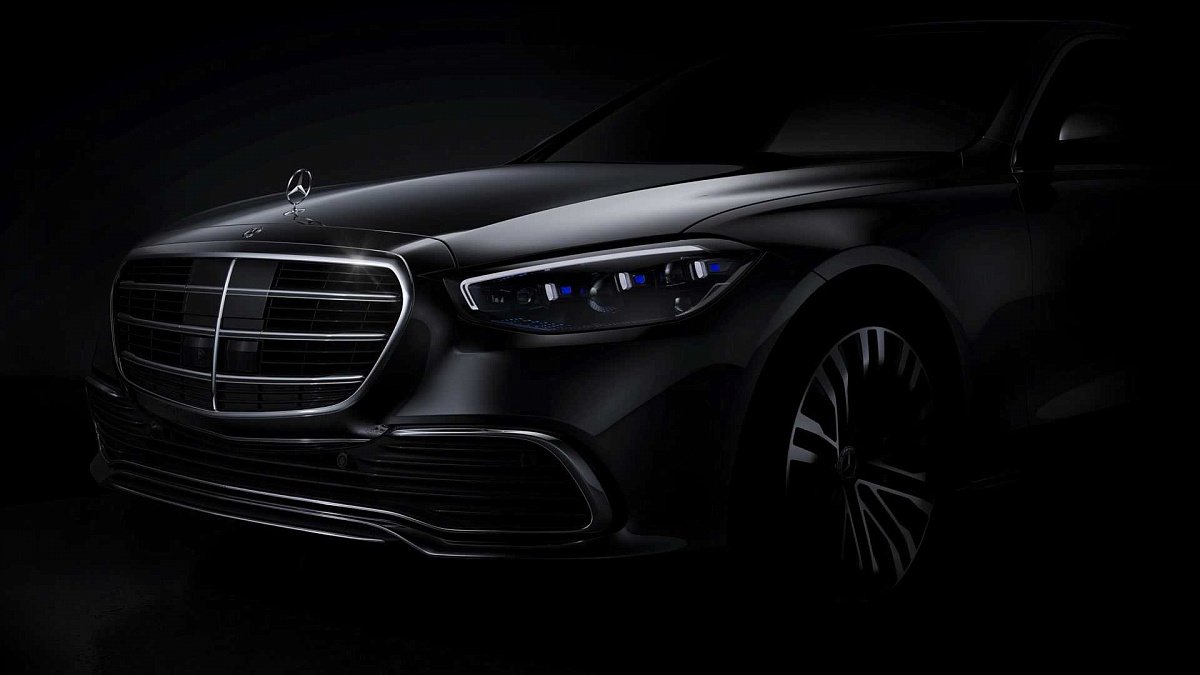 В сети показали первое официальное изображение нового Mercedes-Benz S-Class