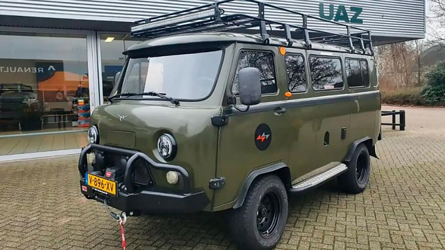 В Нидерландах продаётся автокемпер на базе УАЗ «Буханка» за 4 млн рублей
