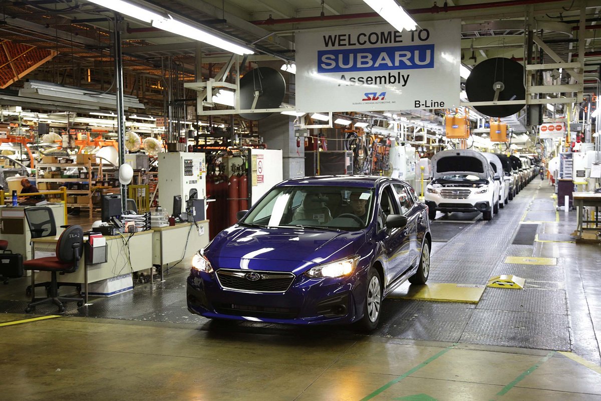 Subaru полностью приостановит работу своих предприятий в Японии из-за коронавируса