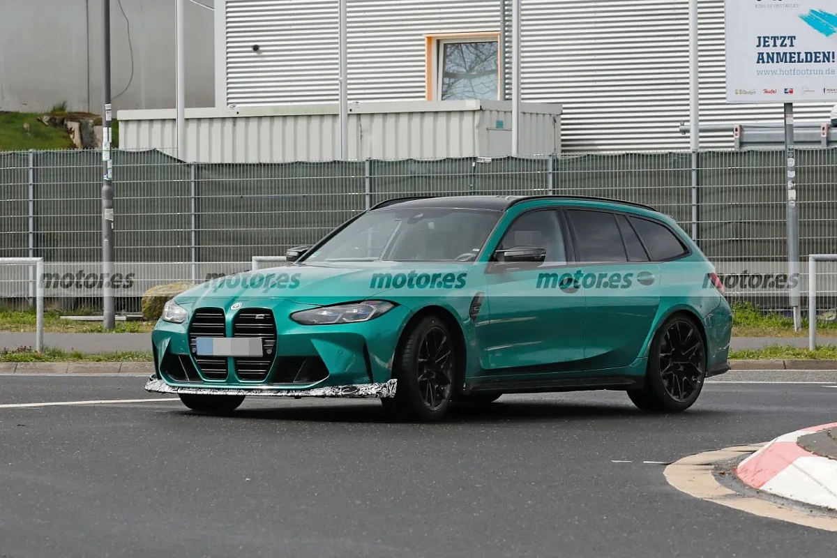 BMW M удивило на первых тестах на Нюрбургринге в 2023 году прототипом радикального M3 CS Touring