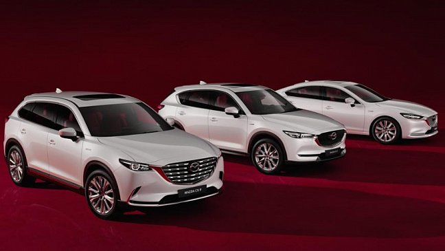 Автомобили Mazda в России получили юбилейную версию к 100-летию бренда