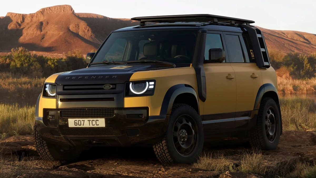 Новая версия Land Rover Defender специально подготовлена для езды по пустыням Новая версия Land Rover Defender специально подготовлена для езды по пустыням