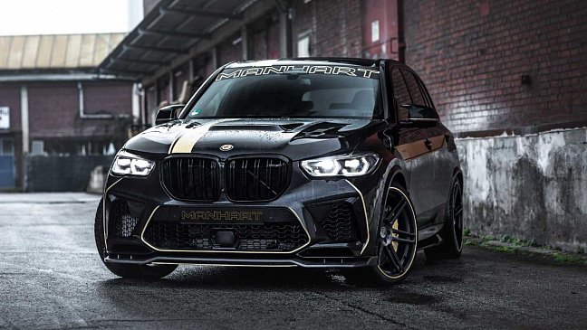 BMW X5 M получил крутой тюнинг от компании Manhart 