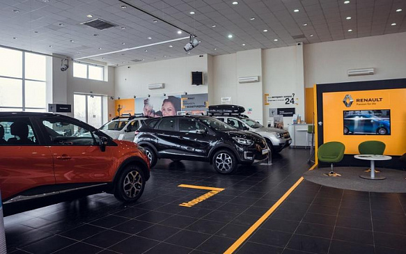Продажи новых машин Renault в России сократились на 36% в октябре 2021 года