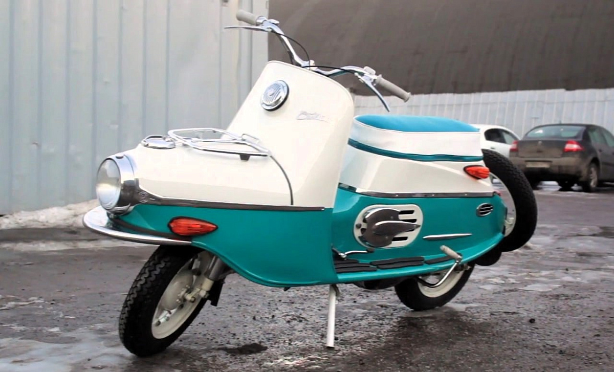 Cezeta 502 – самый красивый советский мотороллер из Чехословакии