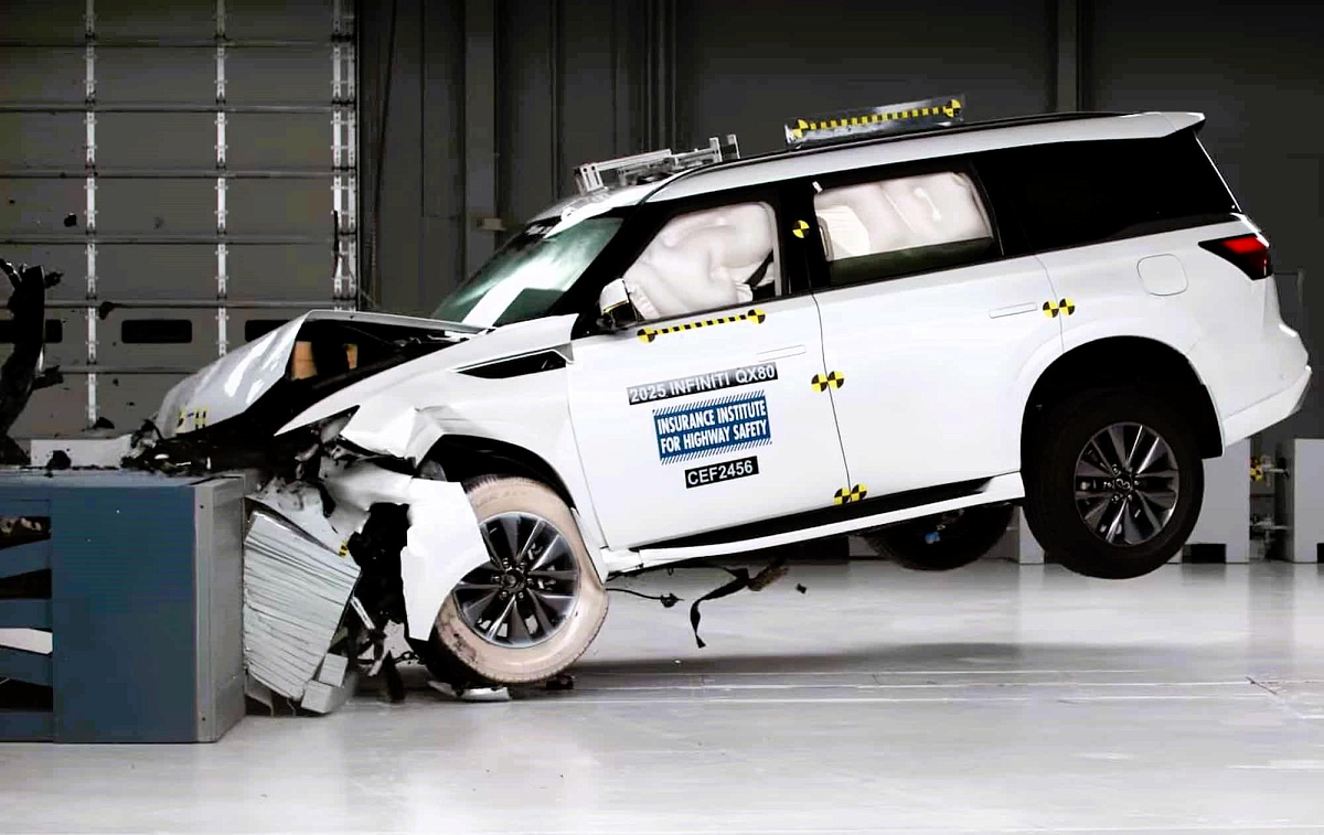 «Бегемот» Infiniti выдержит любые удары: найден самый прочный кроссовер «Бегемот» Infiniti выдержит любые удары: найден самый прочный кроссовер