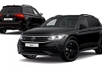 Компания Volkswagen представила зловещую версию кроссовера VW Tiguan Black Edition