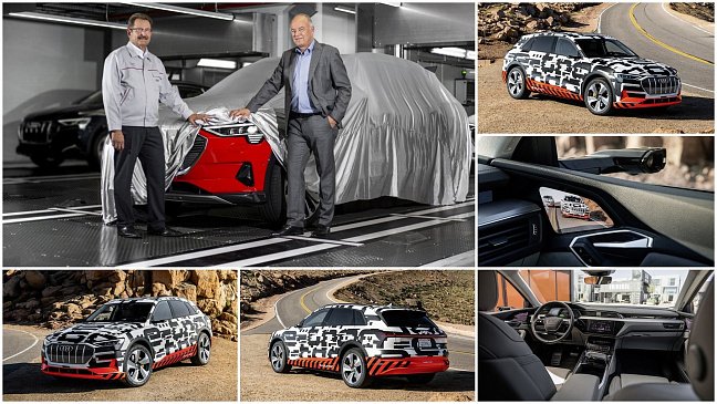 Audi опередила Mercedes, и перешла к серийному производству электрокара e-Tron