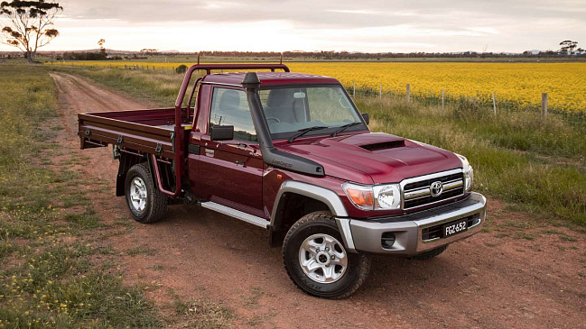 Компания Toyota продала все вседорожники Toyota Land Cruiser 70 в Австралии до 2024 года