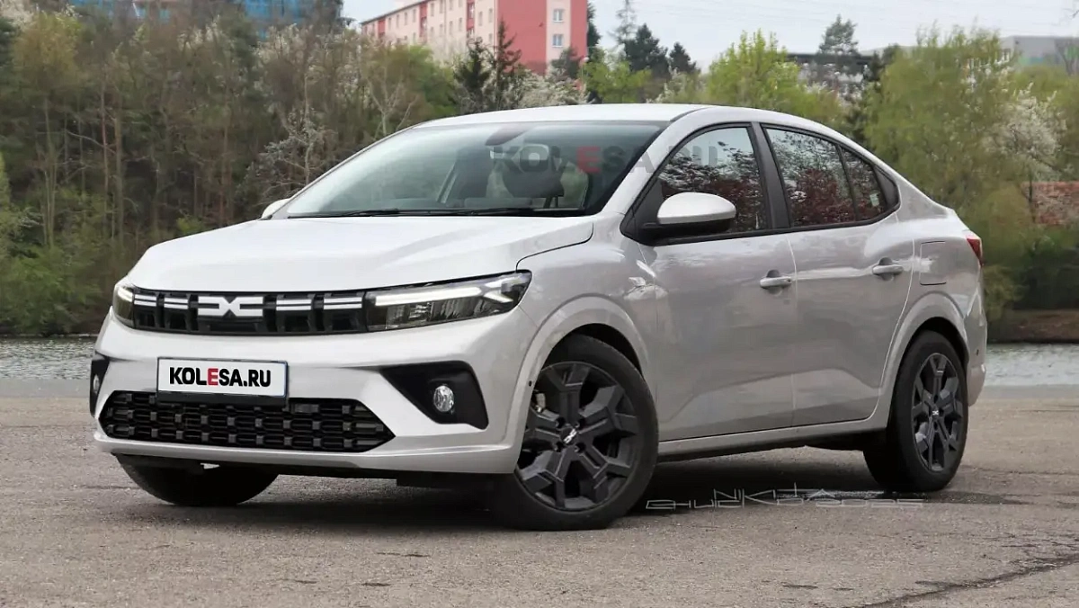 Теперь мы знаем, как может выглядеть новая версия Dacia Logan