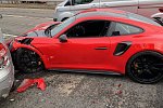 Тест-драйв 700-сильного Porsche закончился аварией