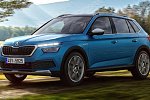 Появились снимки кроссовера Skoda Kamiq во версии Scoutline 