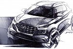 Hyundai опубликовал тизер своего крошечного кроссовера 