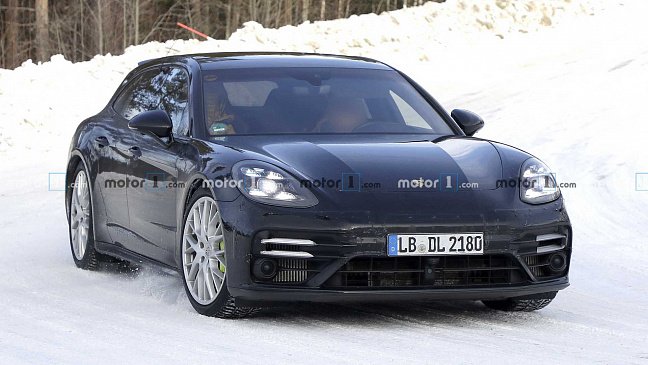 Рестайлинговый Porsche Panamera ST заметили на испытаниях