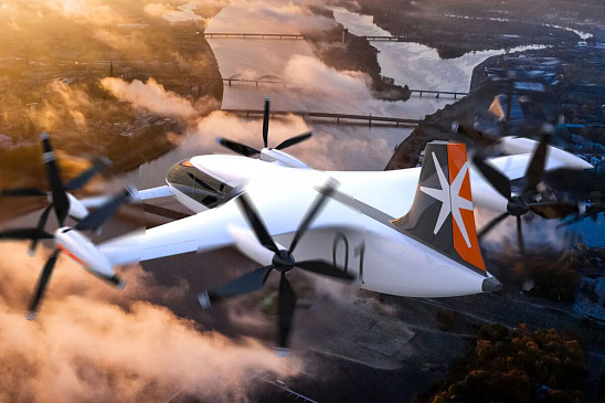 Корейский стартап PLANA AERO представил 7-местное гибридное аэротакси
