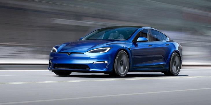 Электромобиль Tesla Model S Plaid установил рекорд скорости в заезде на четверть мили