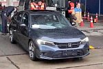 В Сеть попали снимки обновленного Honda Civic 2022 года 