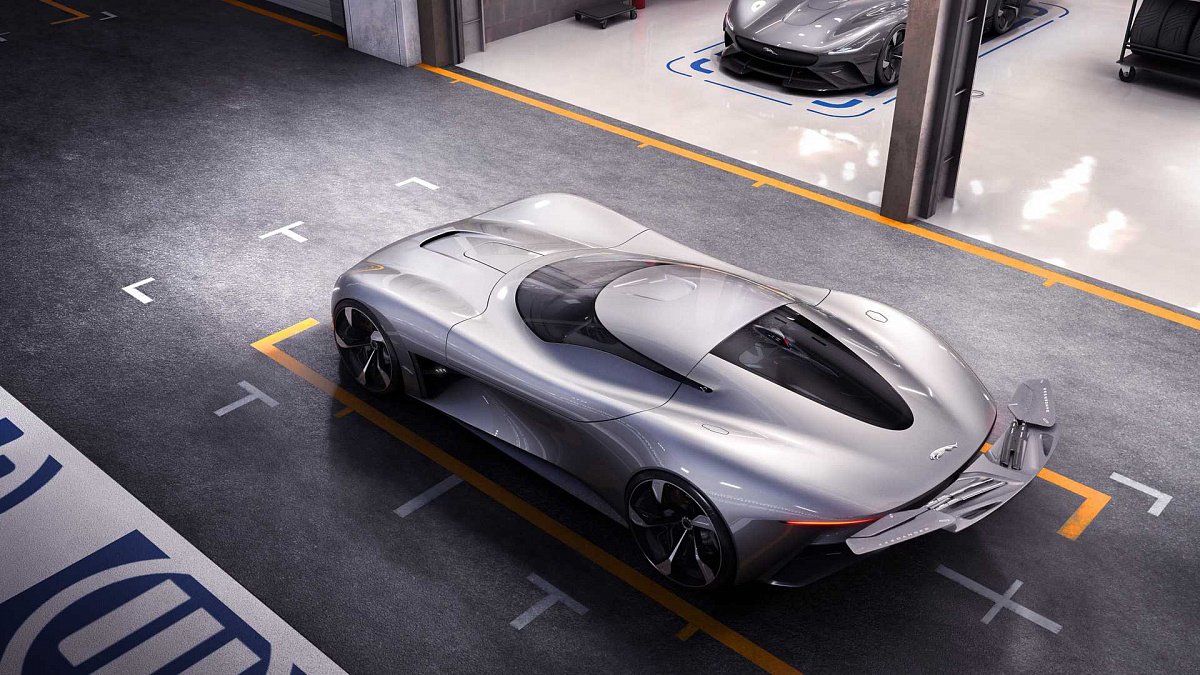 Jaguar представил виртуальный суперкар Vision Gran Turismo