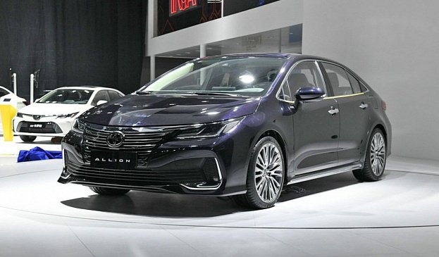 Представили новый седан Toyota Allion