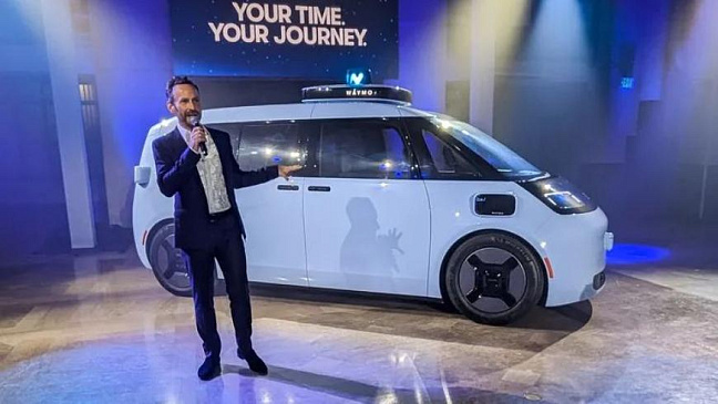 Компании Waymo и ZEEKR представили беспилотное такси без руля, педалей и боковых зеркал 
