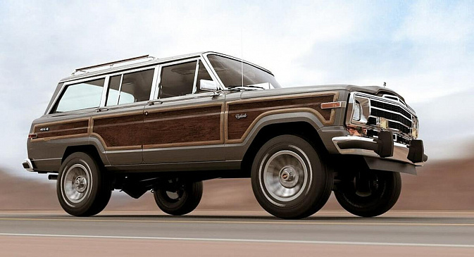 Классический Jeep Grand Wagoneer оснастили 1000-сильным мотором V8