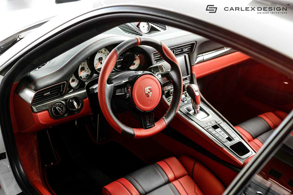 Carlex Design доработал внешний вид и салон спорткара Porsche 911 Turbo Carlex Design доработал внешний вид и салон спорткара Porsche 911 Turbo