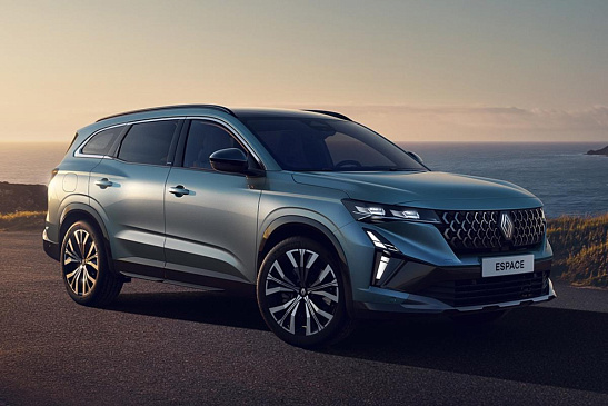 Новоиспеченный кроссовер Renault Espace обновился