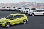 Хэтчбек VW Golf 8 может проехать на одной электротяге почти 4 минут