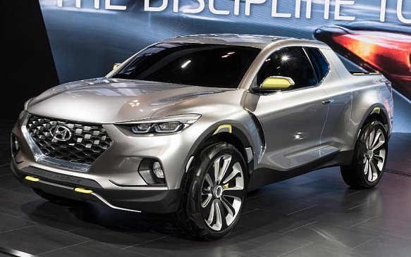 Производство пикапа Hyundai Santa Cruz начнется в 2021 году