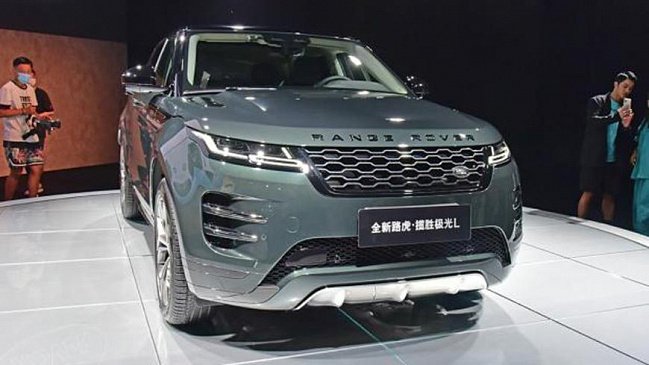 Range Rover Evoque получил длиннобазную версию для китайского рынка