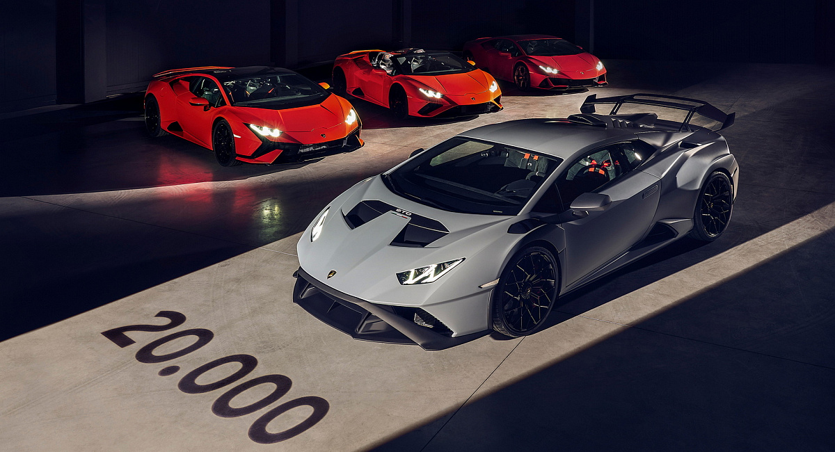 Компания Lamborghini продала свой 20-тысячный экземпляр гиперкара Huracan Компания Lamborghini продала свой 20-тысячный экземпляр гиперкара Huracan