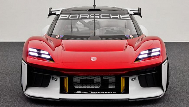 Porsche представил на автосалоне в Мюнхене концепт гоночного электрокара Mission R