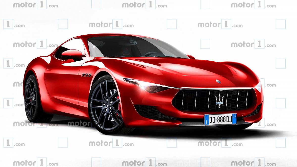 В интернете опубликовали рендеры Maserati Alfieri