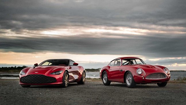 Прототип редчайшего Aston Martin DBS GT Zagato заметили на треке