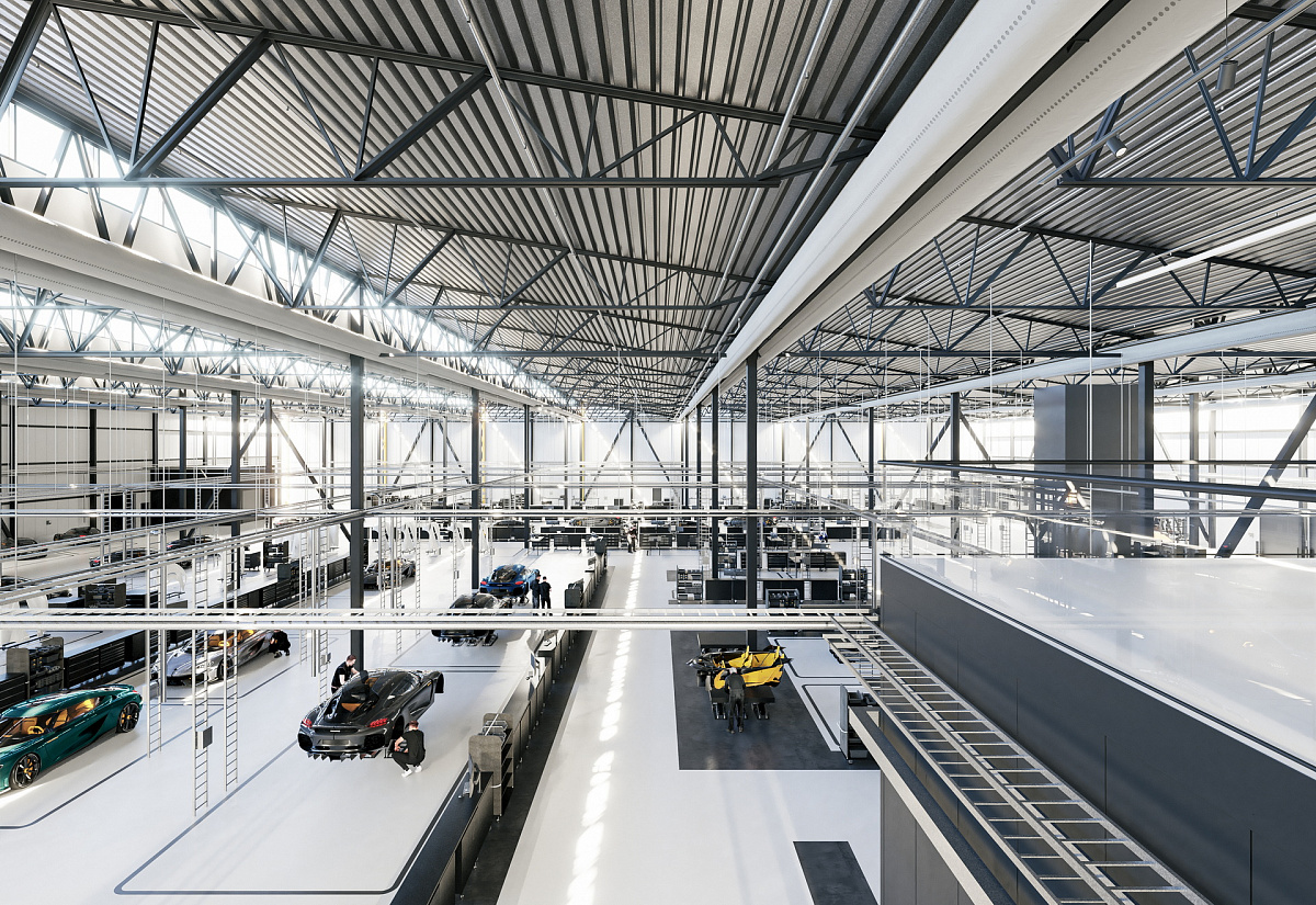 Koenigsegg запланировал строительство нового производственного объекта и испытательного полигона