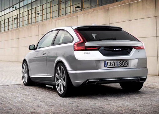 Посмотрите, как может выглядеть новый Volvo C30