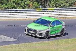 На Нюрбургринге тестируют мощный седан Audi RS3 2021 