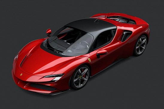 На тестах был замечен прототип гибридного суперкара Ferrari 