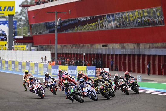 Марко Беццекки выиграл Гран-при Аргентины MotoGP