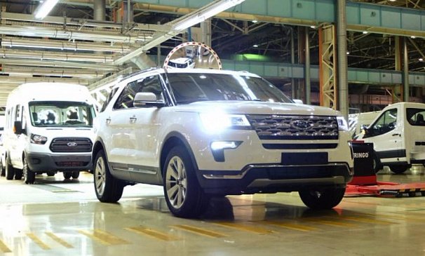 В России выпустили 20-тысячный внедорожник Ford Explorer