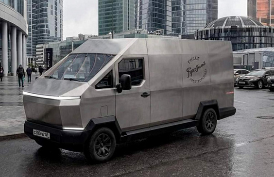 В Перми возродили довоенный автобренд «Руссо-Балтъ»: первенец очень похож на пикап Tesla