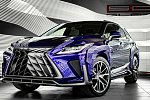 Это самая дико выглядящая фальшрадиаторная решетка для Lexus RX/NX 