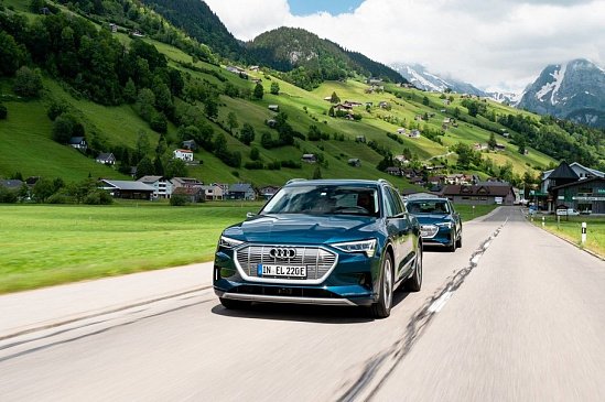 Audi E-tron за сутки преодолел 1695 километров 