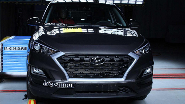 Кроссовер Hyundai Tucson заработал нулевой рейтинг в тесте безопасности NCAP