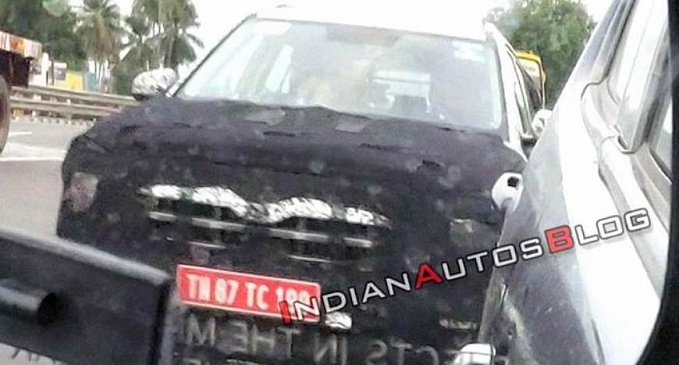 Новая Hyundai Creta в очередной раз засветилась на тестах
